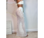 Conjunto Biquíni Tomara Que Caia Calcinha Hot Pant Tricot Ísis Off-White - Imagem 8