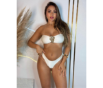 Conjunto Biquíni Tomara Que Caia Calcinha Asa Delta + Saída Ísis Off-White - Imagem 7