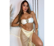 Conjunto Biquíni Tomara que Caia Calcinha Asa delta Saia Isis Cor Off-White (13)