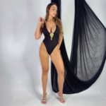 Maio com decote Desejo Cor Preto